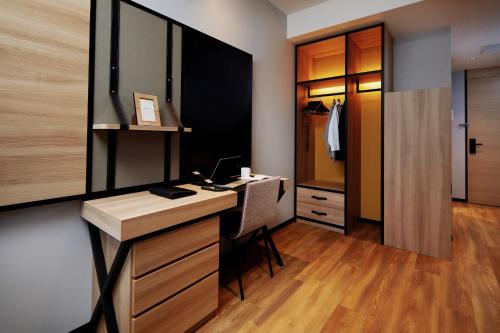 Estudio Doble Deluxe del hotel Citadines Namba Osaka. Foto 4