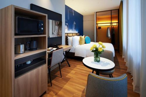 Habitación Doble Estudio del hotel Citadines Namba Osaka. Foto 1