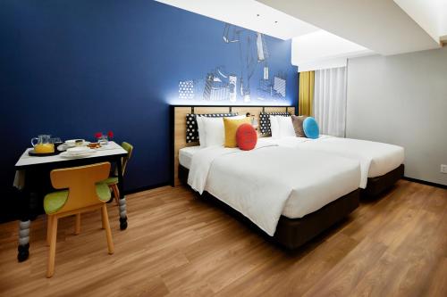 Habitación Premier con 2 camas individuales del hotel Citadines Namba Osaka. Foto 5