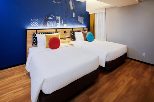 Habitación Premier con 2 camas individuales del hotel Citadines Namba Osaka. Foto 9