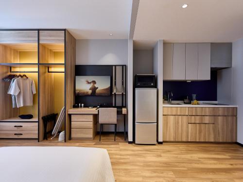 Habitación Premier con 2 camas individuales del hotel Citadines Namba Osaka. Foto 11