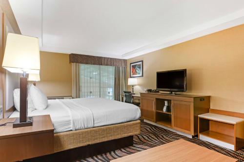 Habitación con cama extragrande y sofá - No fumadores del hotel Best Western Summit Inn. Foto 1