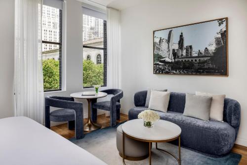 Habitación Doble con vistas al parque - 1 cama doble grande del hotel Bryant Park. Foto 2