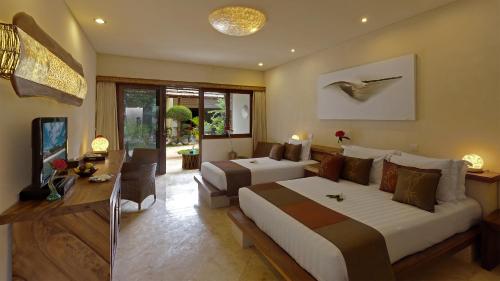 Habitación Familiar Suar del hotel Pearl Of Trawangan. Foto 2