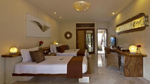 Habitación Familiar Suar del hotel Pearl Of Trawangan. Foto 3