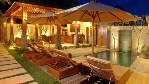 Villa Pearl de 2 dormitorios con piscina del hotel Pearl Of Trawangan