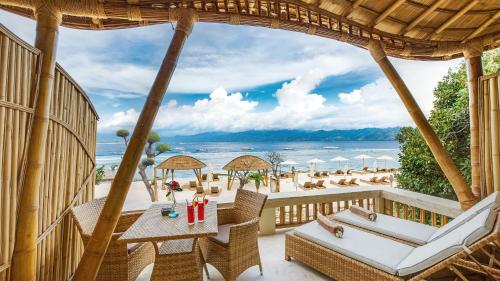 Habitación Doble con vistas al océano del hotel Pearl Of Trawangan. Foto 3