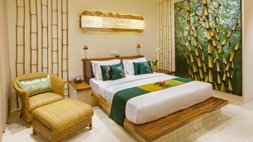 Habitación Doble con vistas al océano del hotel Pearl Of Trawangan. Foto 7