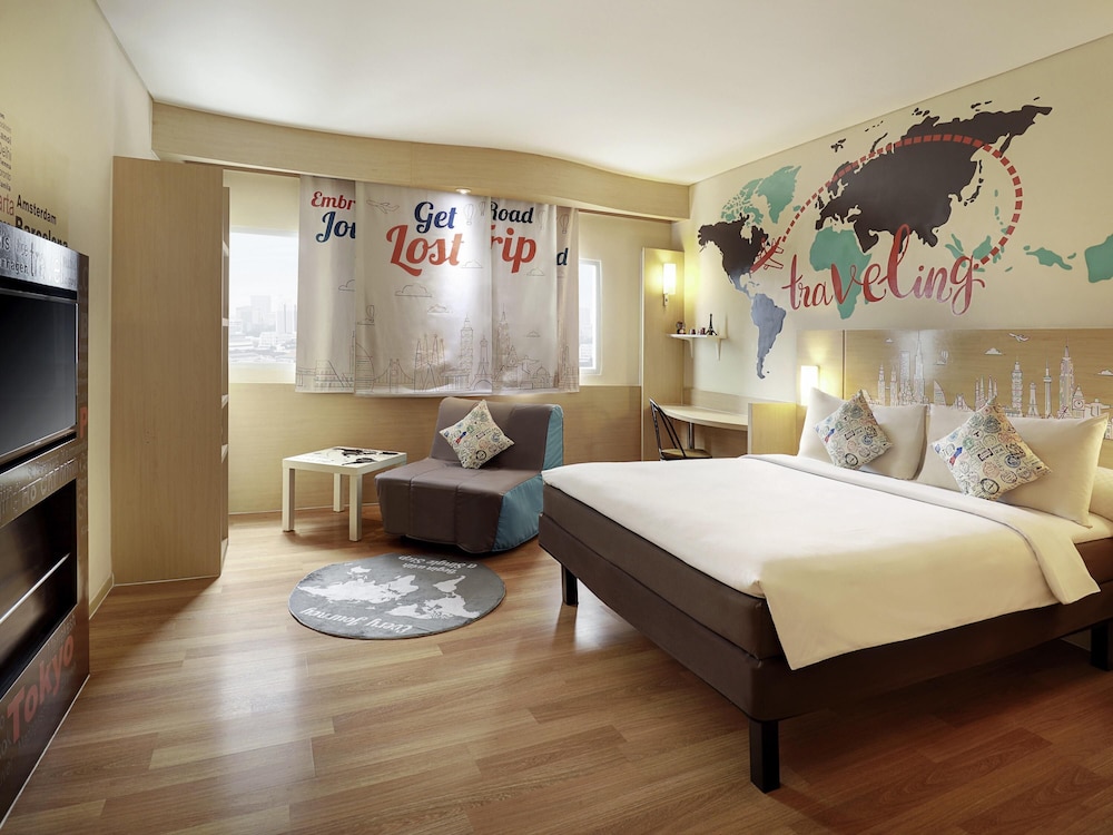 Habitación familiar (Window of the world) del hotel Ibis Jakarta Harmoni