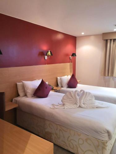 Habitación Doble Estándar - 2 camas del hotel Oyo Luton