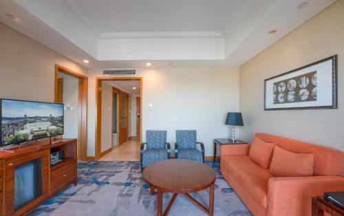Suite Deluxe del hotel Park Plaza Beijing Wangfujing. Foto 1