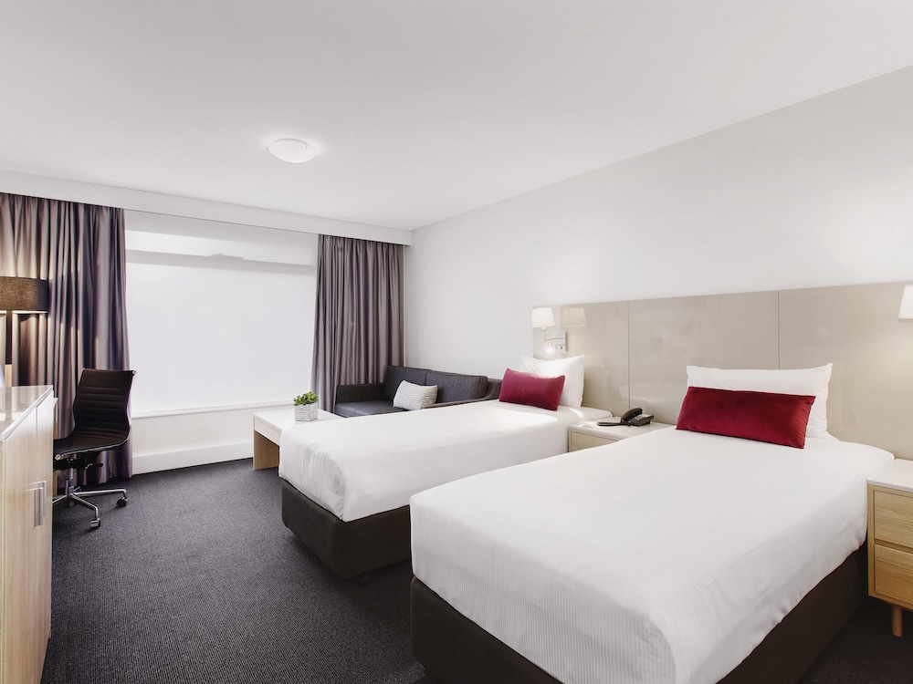 Habitación Estándar con 2 camas Queen del hotel Mercure Melbourne Albert Park