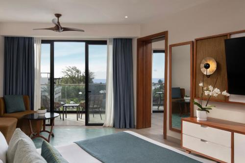 Suite Principal Club Preferencial con vistas al mar del hotel Dreams Macao Beach Punta Cana