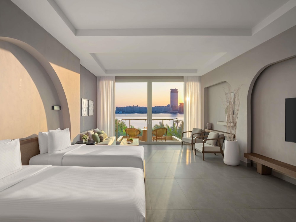 Habitación Premium, 1 cama de matrimonio grande, vistas al mar del hotel Rixos The Palm & Suites