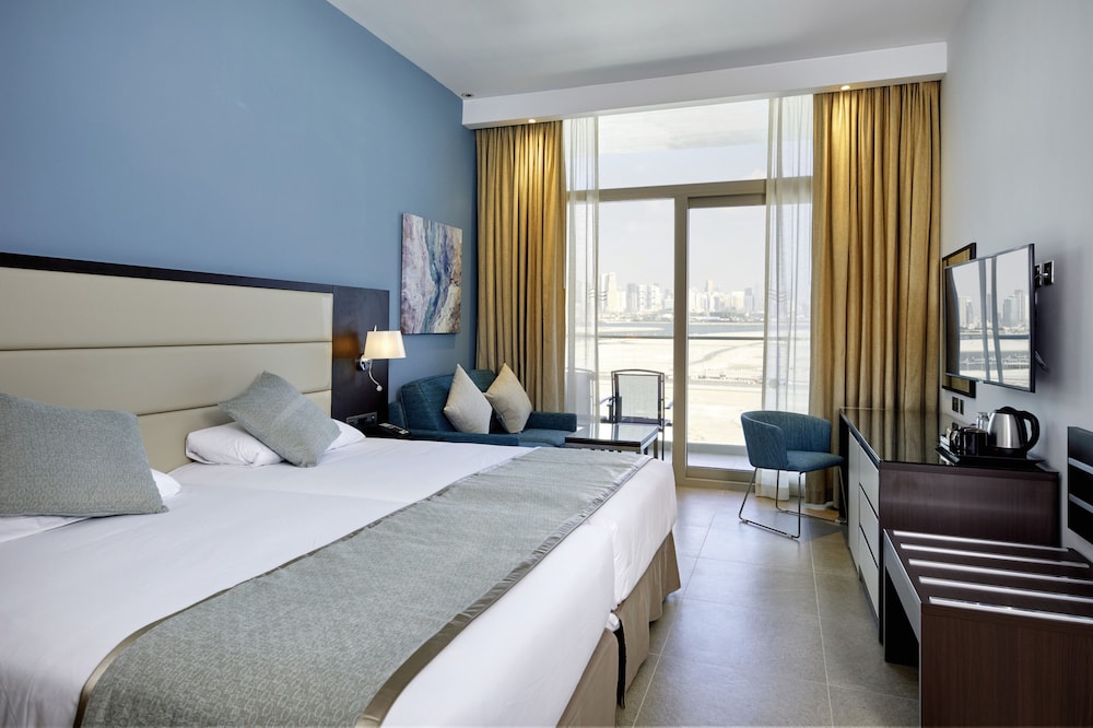 Doble con vistas laterales al mar del hotel Riu Dubai Beach Resort - All Inclusive