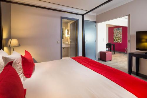 Habitación Doble Deluxe del hotel Martin's Brussels Eu. Foto 4