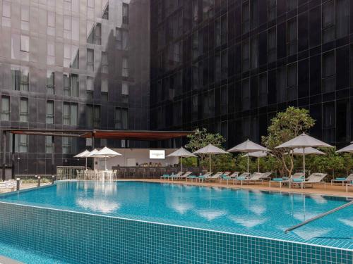 Suite Deluxe del hotel Grand Mercure Dubai City. Foto 9