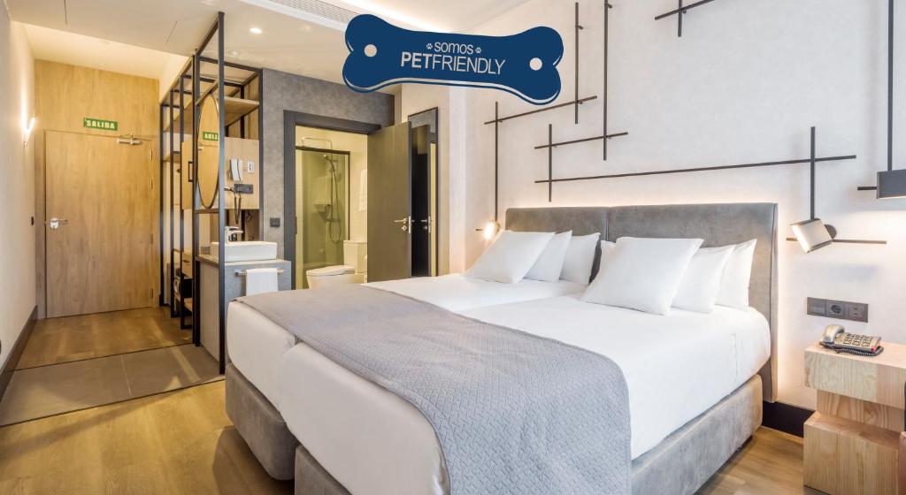 Habitación doble Pet Friendly del hotel Ilunion San Mamés. Foto 1