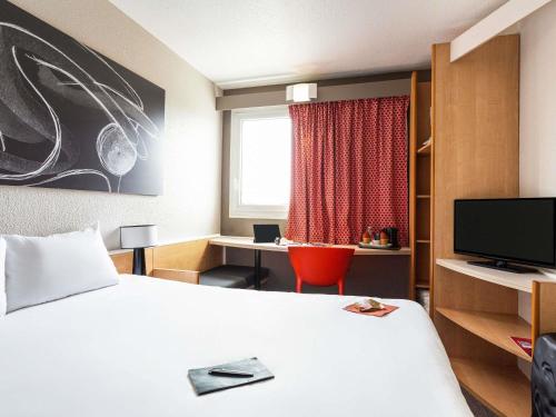 Habitación Confort con 1 cama doble del hotel ibis Bordeaux Pessac Route des Vins Hotel