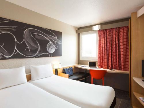 Habitación Doble Estándar - 1 o 2 camas del hotel ibis Bordeaux Pessac Route des Vins Hotel