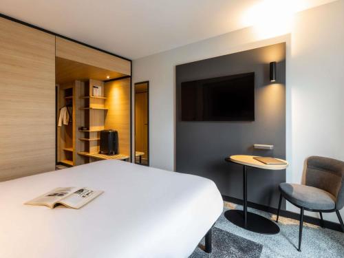 Habitación Doble Estándar del hotel ibis Nancy Centre Sainte Catherine. Foto 1