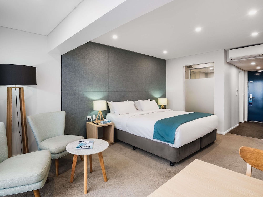 Habitación Ejecutiva con 1 cama king size, vista al océano del hotel Mantra Bunbury Lighthouse. Foto 4