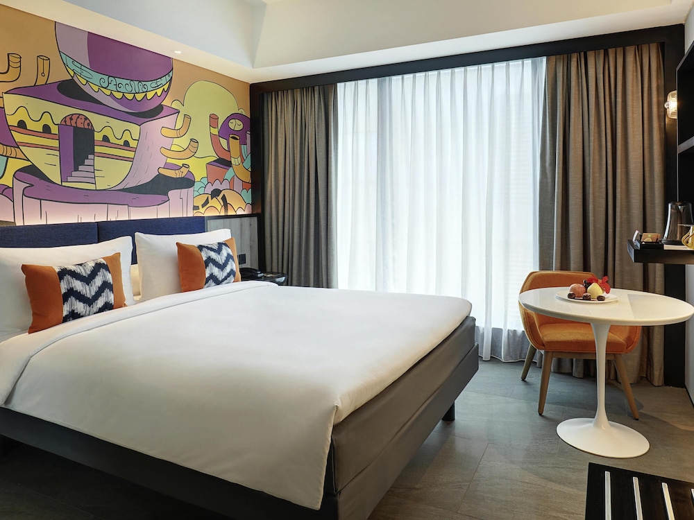 Habitación Superior con 1 Cama Queen del hotel ibis Styles Jakarta Tanah Abang. Foto 1