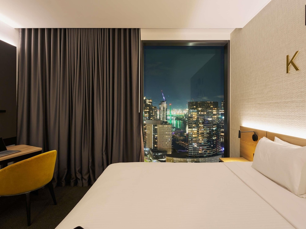 Habitación Superior con 1 Cama King del hotel Novotel Melbourne South Wharf