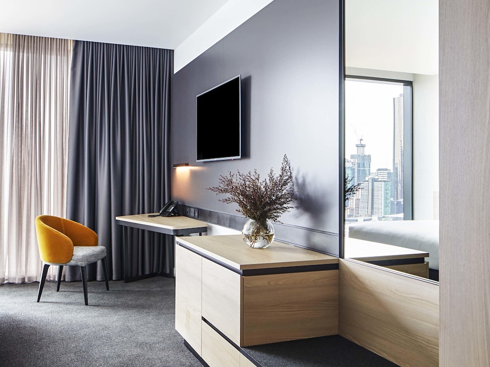 Habitación Estándar con 1 Cama Queen del hotel Novotel Melbourne South Wharf. Foto 3