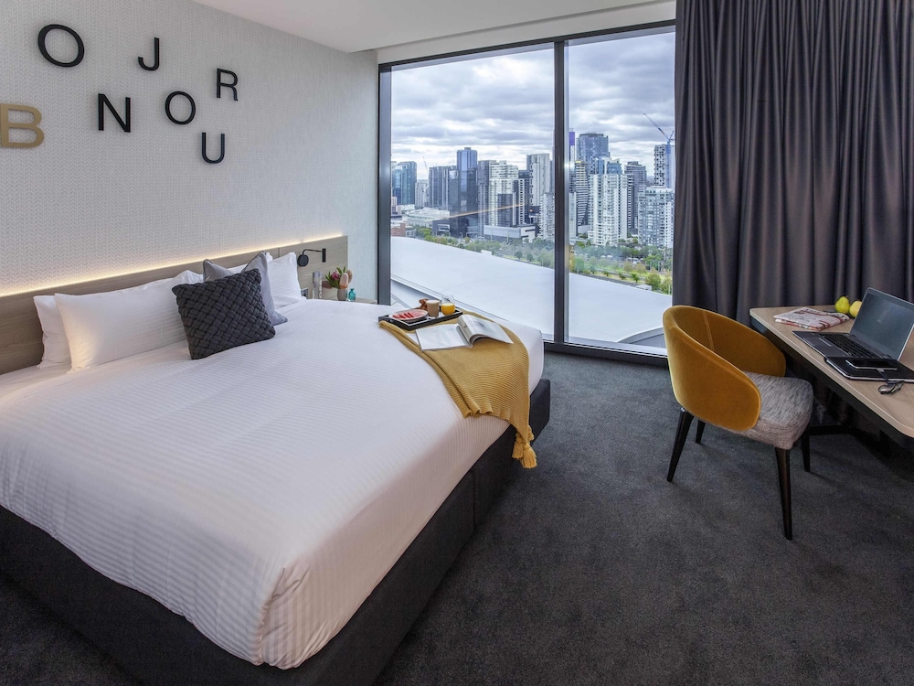 Habitación Superior con 1 Cama King del hotel Novotel Melbourne South Wharf. Foto 7