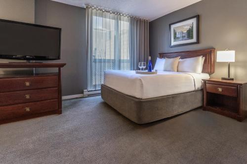Estudio con 1 cama grande del hotel Faubourg Montreal