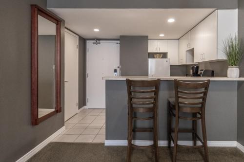 Suite de 1 dormitorio - 2 camas grandes del hotel Faubourg Montreal