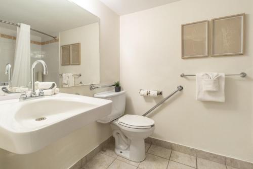 Suite de 1 dormitorio - 2 camas grandes del hotel Faubourg Montreal. Foto 5