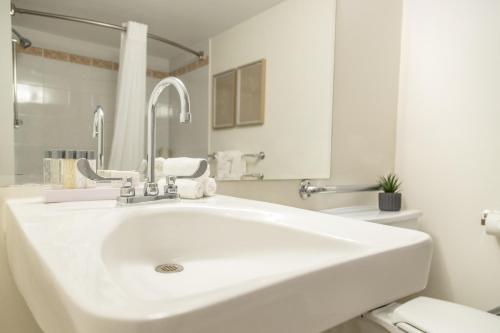 Suite de 1 dormitorio - 2 camas grandes del hotel Faubourg Montreal. Foto 6