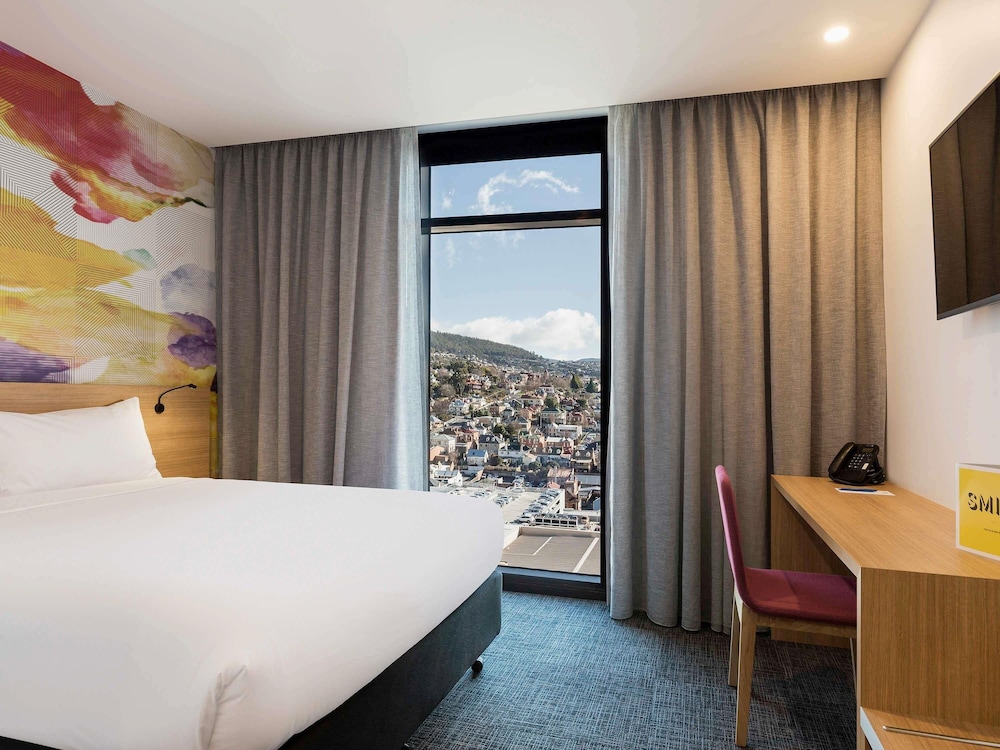 Habitación Superior con 1 cama queen size del hotel ibis Styles Hobart