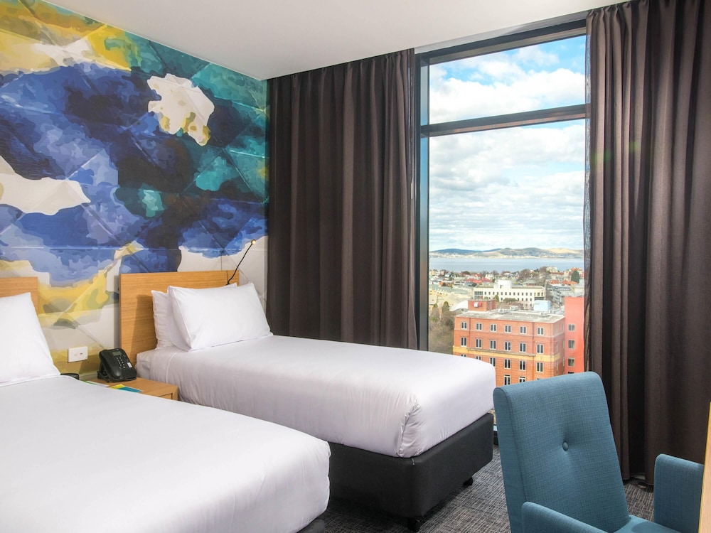 Habitación Deluxe con 2 camas individuales del hotel ibis Styles Hobart