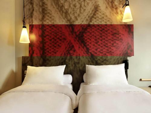 Habitación Doble Estándar - 2 camas del hotel Ibis Paris Place D'Italie 13ème