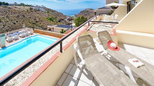 Apartamento de 1 dormitorio con vistas a la piscina del hotel Ura Roslara. Foto 8