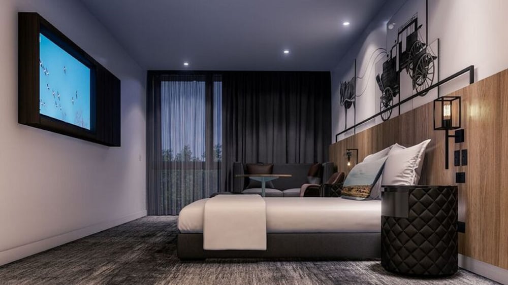 Habitación Deluxe, 2 camas dobles del hotel Mercure Sydney Rouse Hill. Foto 1