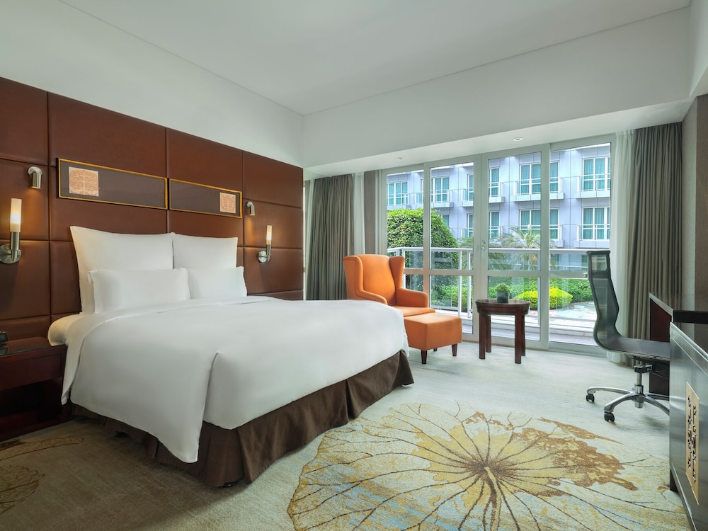 HABITACIÓN SUPERIOR, 1 Cama King Size, Vistas al Patio del hotel Pullman Guangzhou Baiyun Airport. Foto 5