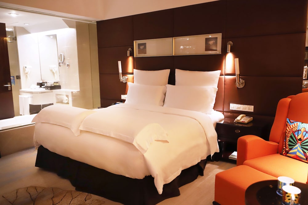 HABITACIÓN DELUXE, 1 Cama King Size, Vistas al Aeropuerto del hotel Pullman Guangzhou Baiyun Airport. Foto 6