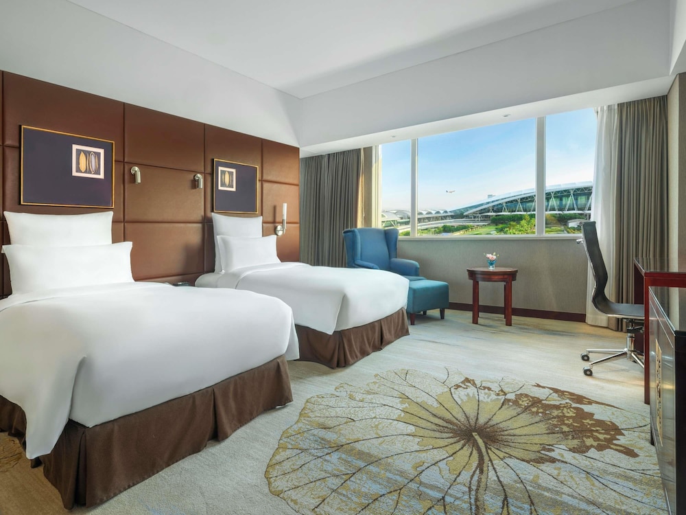 HABITACIÓN DELUXE, 2 Camas Individuales, Vistas al Aeropuerto del hotel Pullman Guangzhou Baiyun Airport