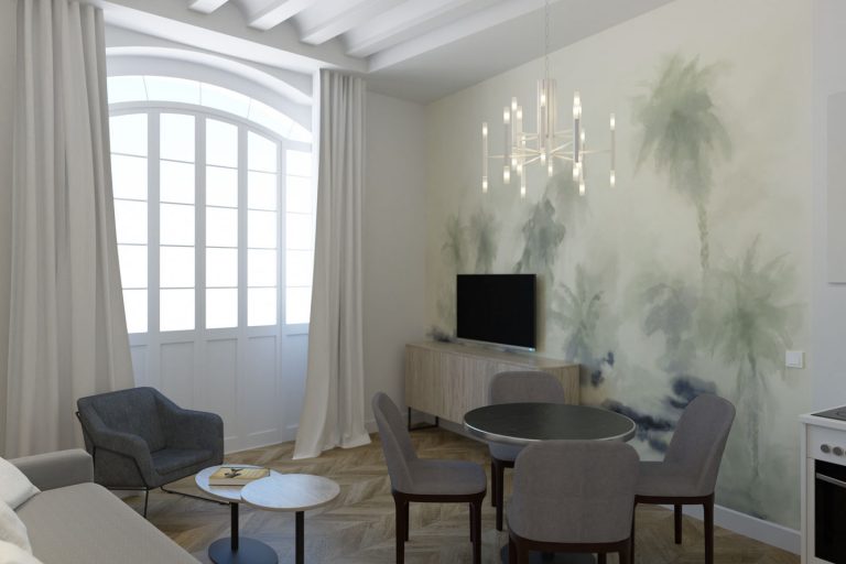 Apartamento 1 habitación del hotel Plaza Mina Suites - Adults Recommended. Foto 1