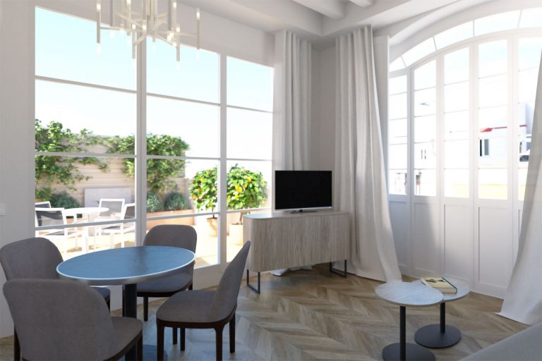 Ático 1 habitación del hotel Plaza Mina Suites - Adults Recommended. Foto 2