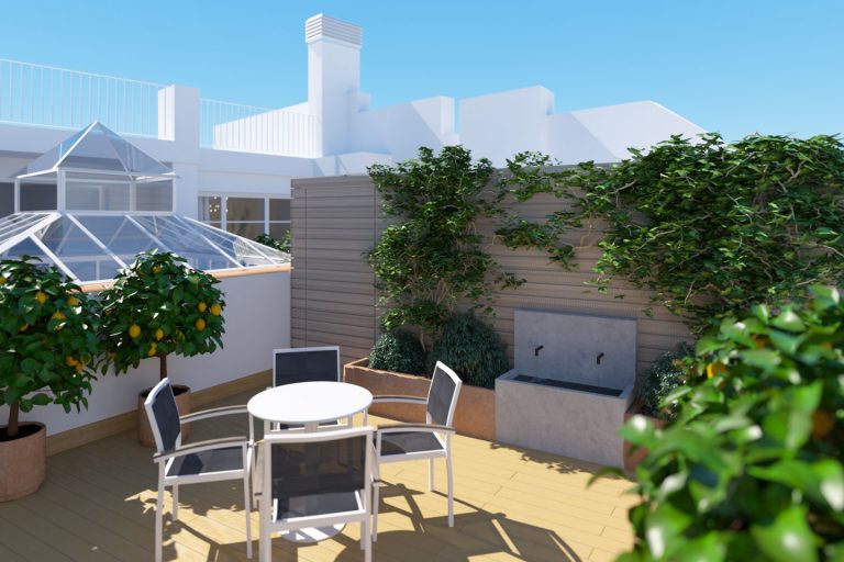 Ático 1 habitación del hotel Plaza Mina Suites - Adults Recommended. Foto 3