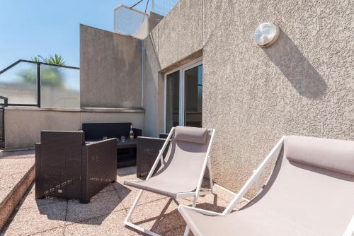 Apartment with Terrace del hotel Residhotel Grand Prado. Foto 2