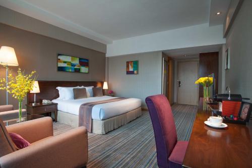 Habitación Doble Premier con cama extragrande del hotel Park Hong Kong