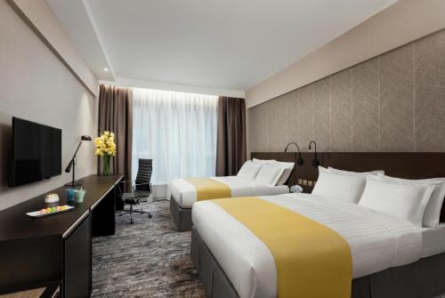 Habitación Familiar Deluxe del hotel Park Hong Kong. Foto 3