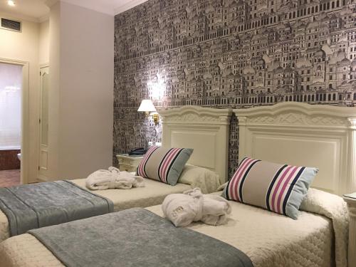 Habitación Doble - 2 camas del hotel Adriano. Foto 2