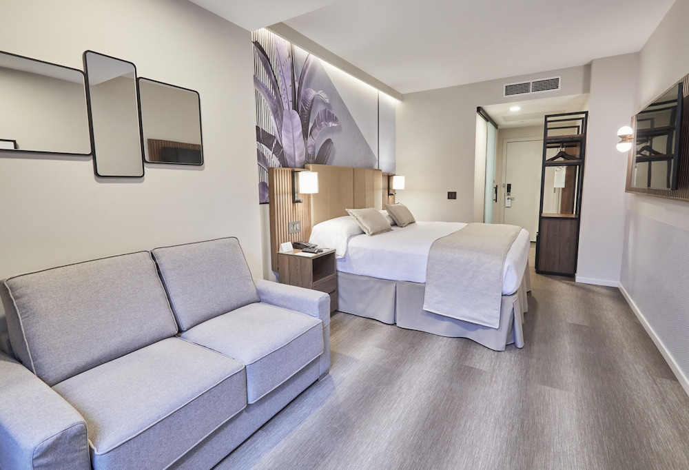 Habitación Deluxe, 1 cama de matrimonio grande con sofá cama del hotel Riu Plaza Manhattan Times Square